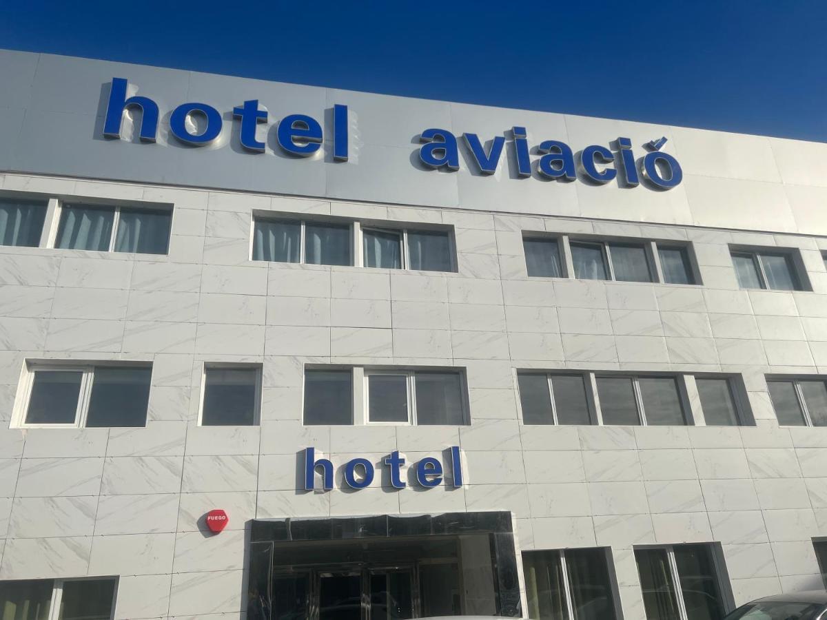 Hotel Aviacion Manises Exteriör bild